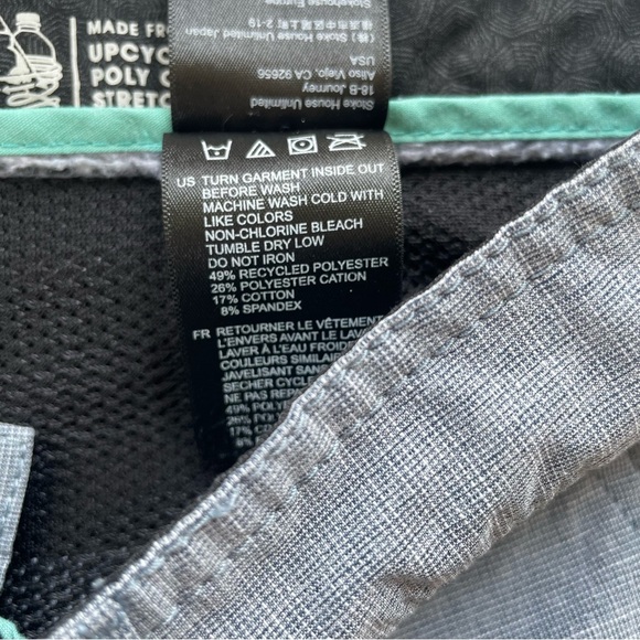 VISSLA Men's Blue Gray Fin Rope Hybrid 19.5" Walkshort Surf Short Size 31 - Picture 4 of 8